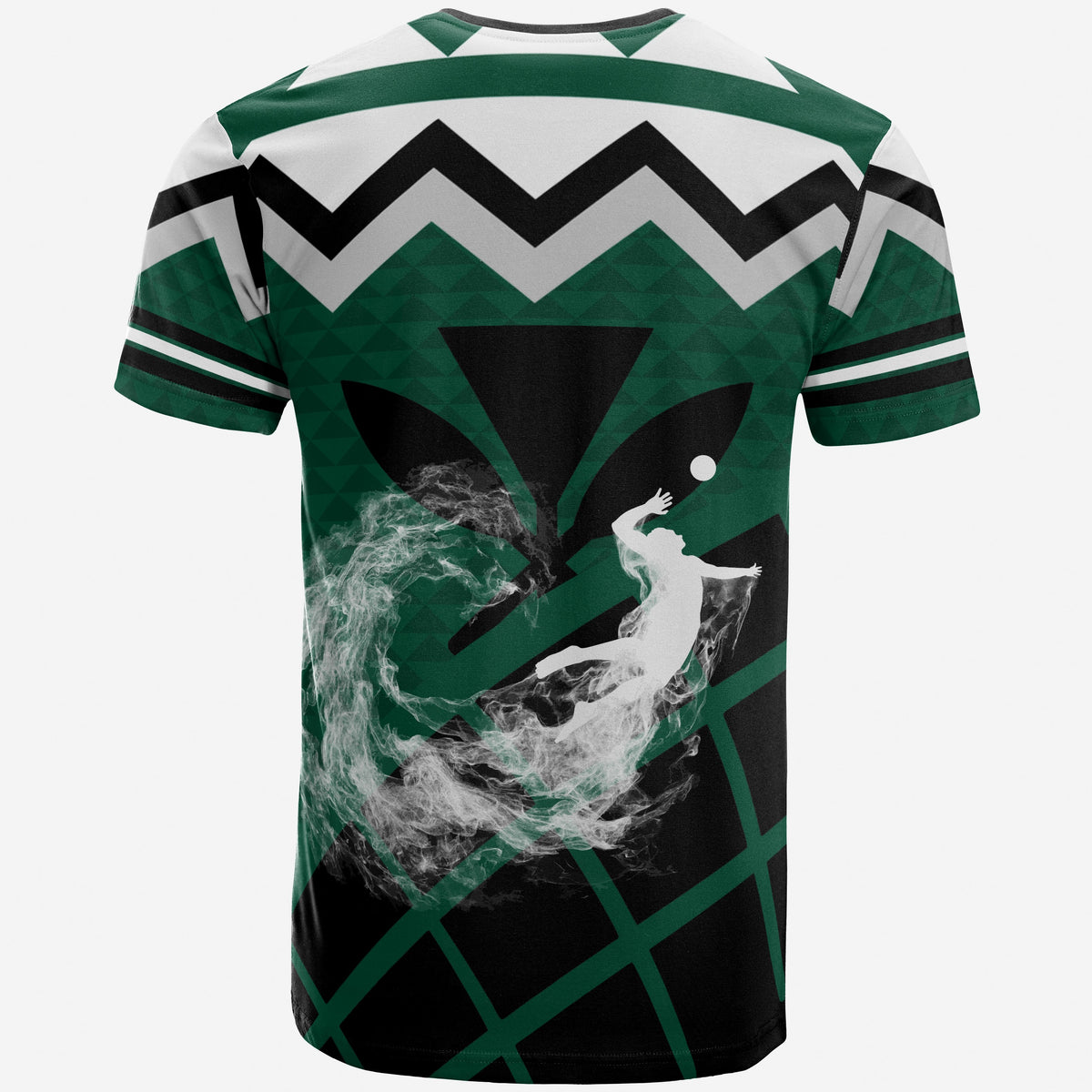 Polynesian Hawaii T Shirt Volleyball And Map - Polynesian Pride