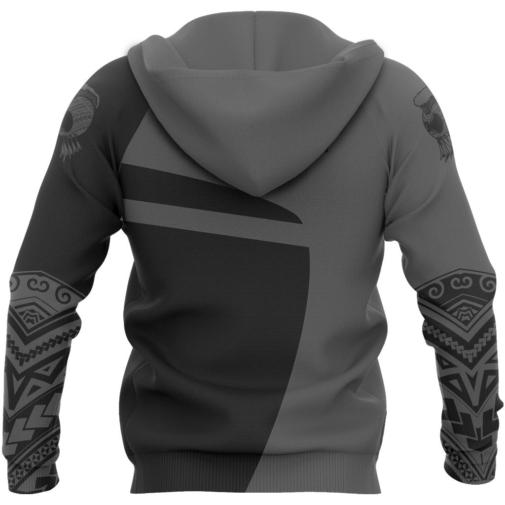 Hawaii Polynesian Kanaka Warrior Hoodie Premium Style - Polynesian Pride