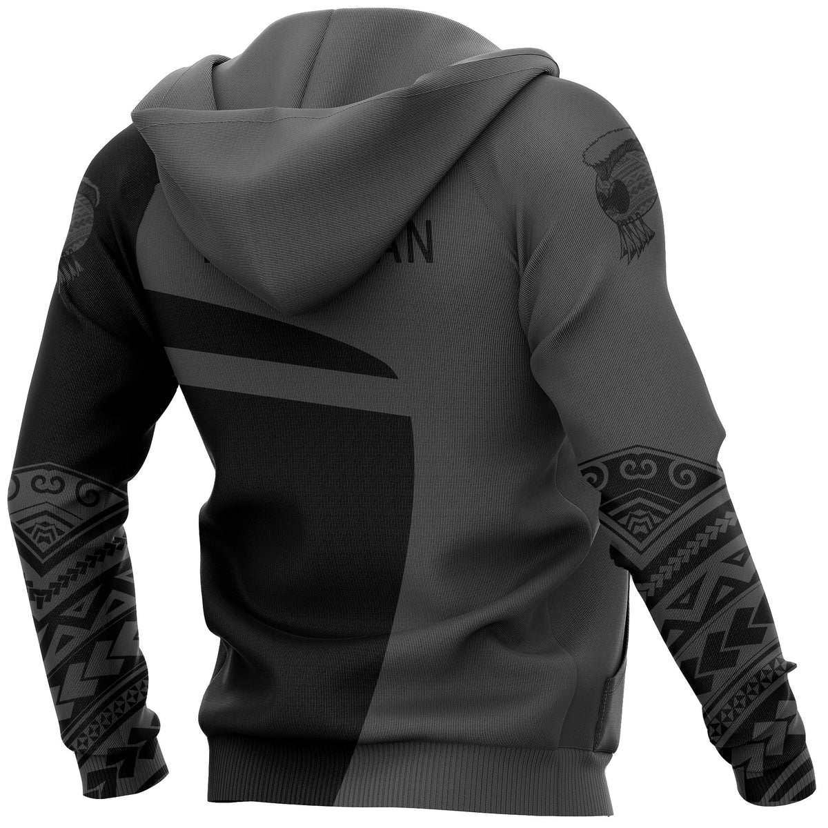 Hawaii Polynesian Kanaka Warrior Hoodie Premium Style - Polynesian Pride