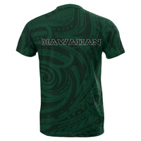 Polynesian Kakau Hawaii Warrior Football T Shirt - Polynesian Pride