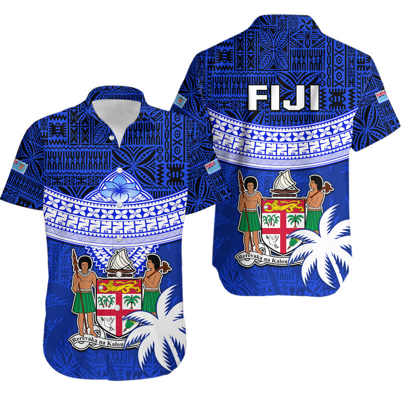Polynesian Matching Hawaiian Shirt and Dress Fiji Tapa LT9 - Polynesian Pride