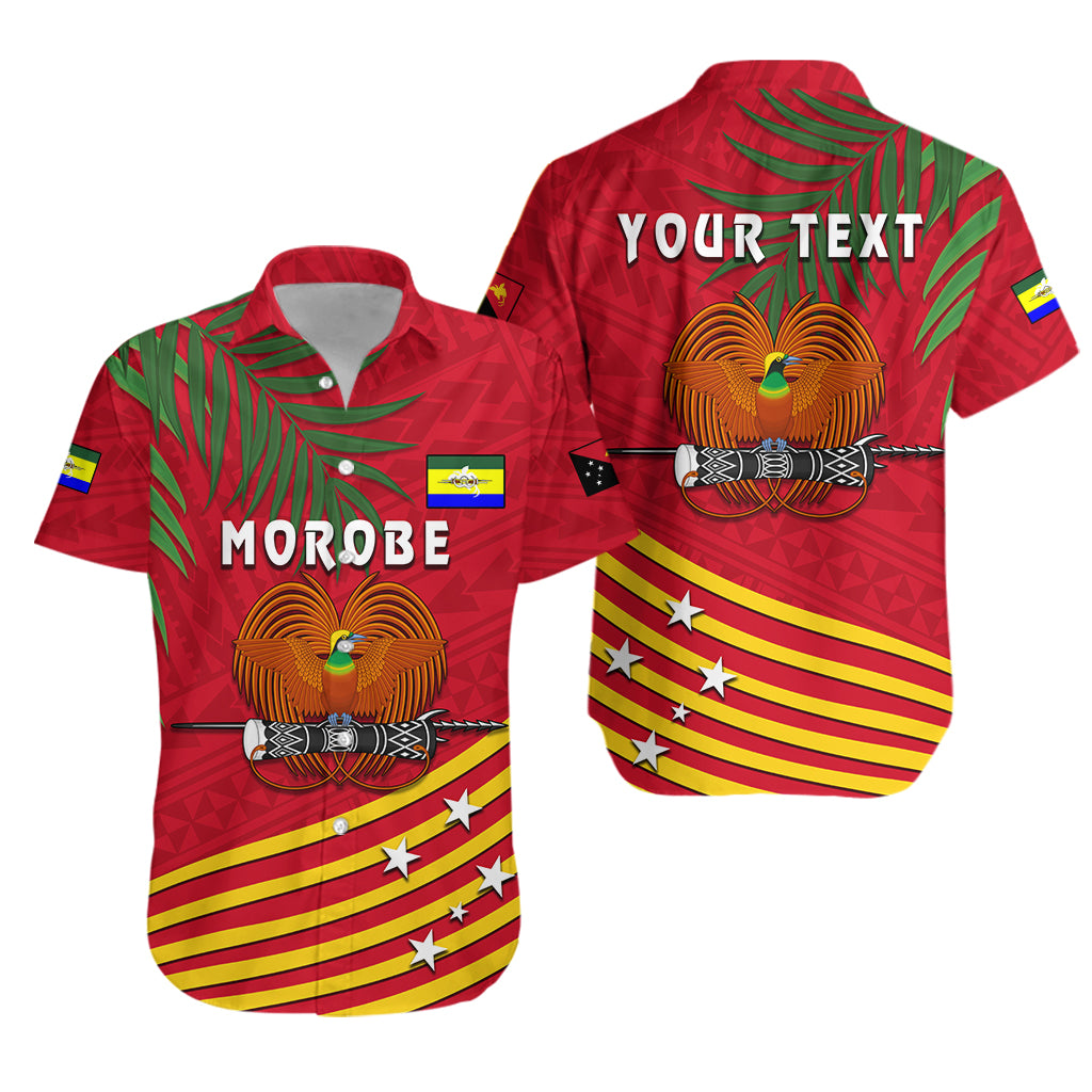 (Custom Personalised) Morobe Province Hawaiian Shirt Coconut PNG LT13 Unisex Red - Polynesian Pride
