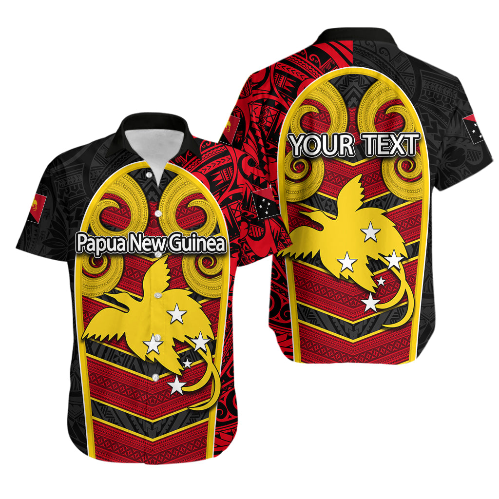 (Custom Personalised)Papua New Guinea Hawaiian Shirt Independence Day Special Style LT6 Red - Polynesian Pride