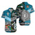 Polynesian Matching Hawaiian Shirt and Dress New Zealand Fiji Together Paua Shell LT8 - Polynesian Pride