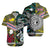 Polynesian Matching Hawaiian Shirt and Dress New Zealand Niue Together Paua Shell LT8 - Polynesian Pride