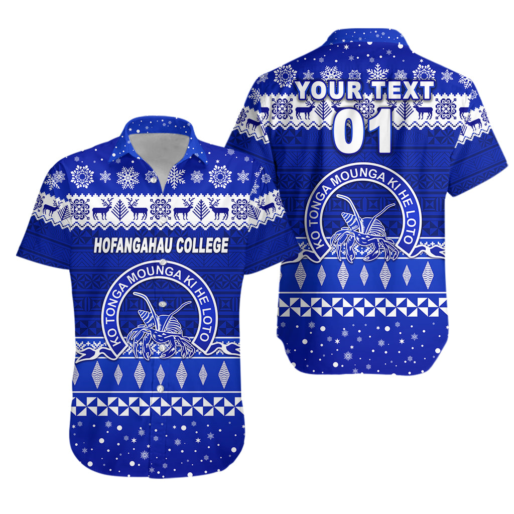 (Custom Personalised) Hofangahau College Christmas Hawaiian Shirt Simple Style LT8 - Polynesian Pride