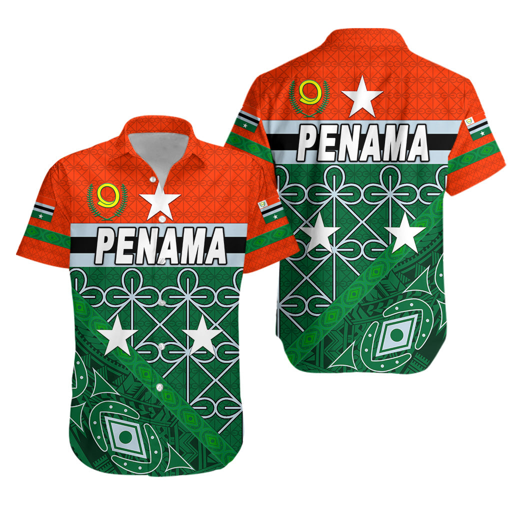 Penama Province Hawaiian Shirt Vanuatu Pattern Unique Style LT8 Unisex Green - Polynesian Pride