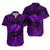 Hawaii State Fish: Humuhumu Nukunuku Apuaa Polynesian Matching Dress and Hawaiian Shirt Matching Couples Outfit Unique Style Purple LT8 - Polynesian Pride