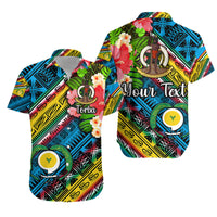 (Custom Personalised) Vanuatu Torba Hawaiian Shirt Independence Be Proud LT8 Unisex Blue - Polynesian Pride