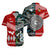 New Zealand Maori Aotearoa Tonga Polynesian Together Hawaiian Shirt - Paua Shell LT8 Unisex Red - Polynesian Pride