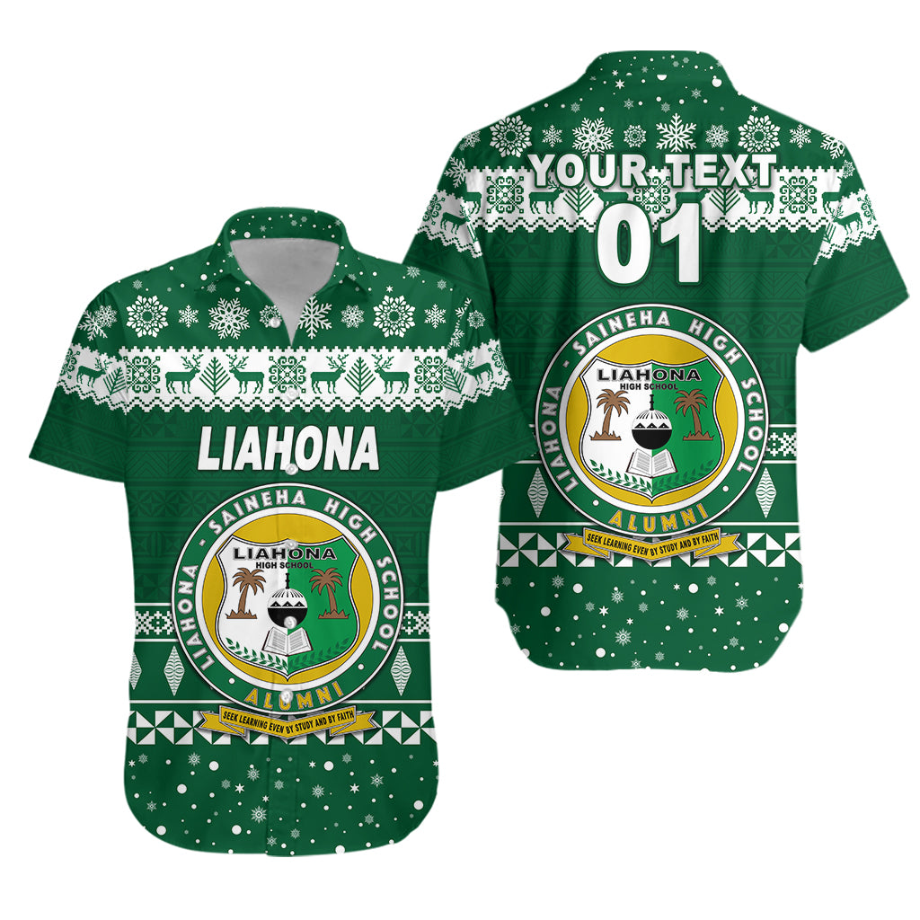 (Custom Personalised) Liahona High School Christmas Hawaiian Shirt Simple Style LT8 - Polynesian Pride