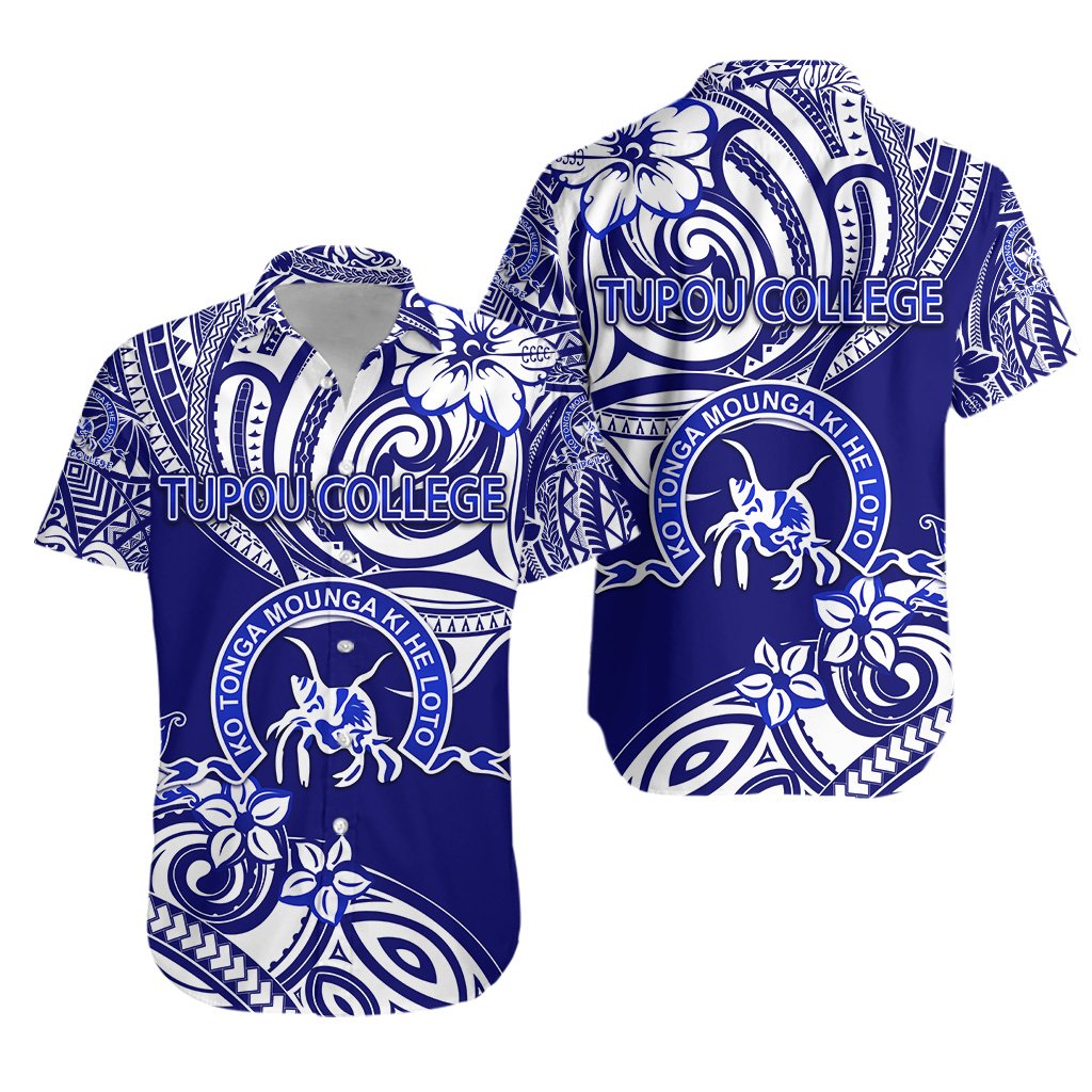 Kolisi Ko Tupou College Tonga Hawaiian Shirt Unique Vibes - Blue Unisex Blue - Polynesian Pride