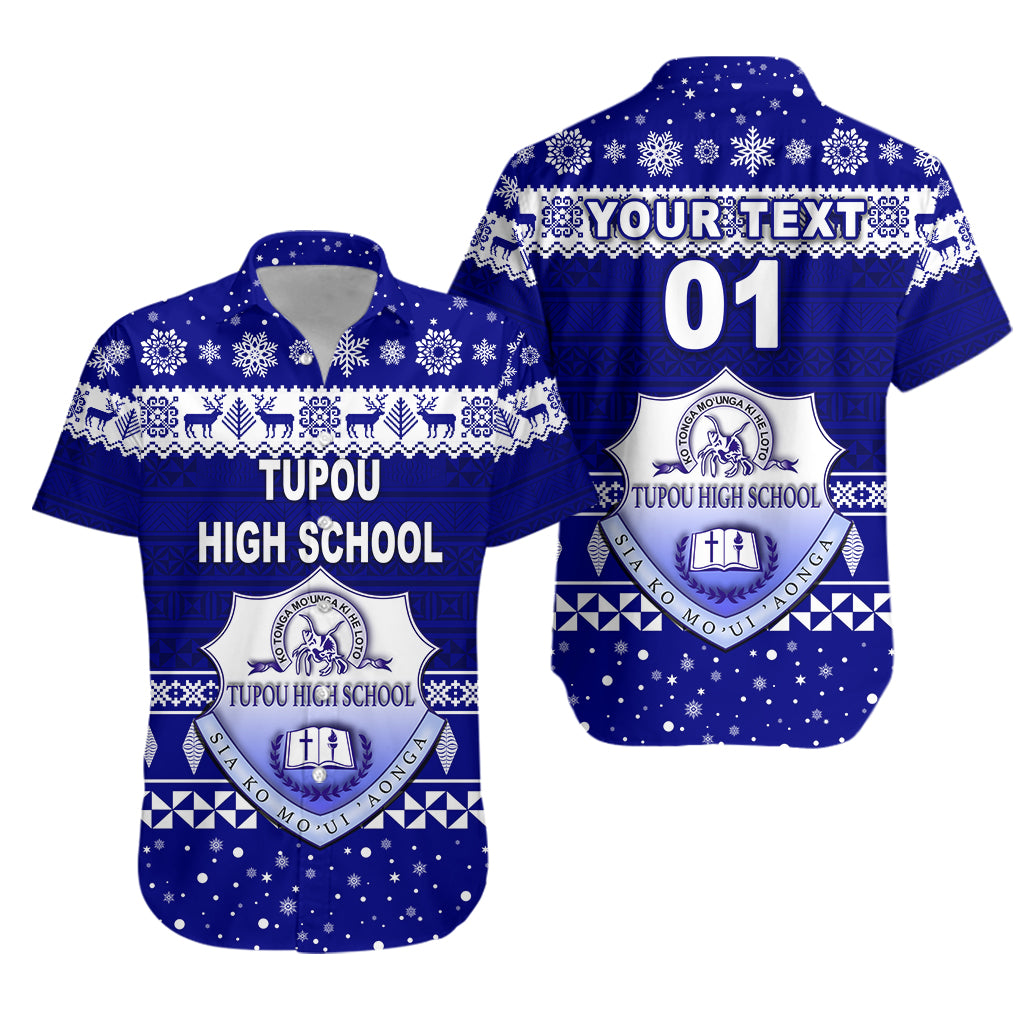 (Custom Personalised) Tupou High School Christmas Hawaiian Shirt Simple Style LT8 - Polynesian Pride