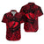 Hawaii State Fish: Humuhumu Nukunuku Apuaa Polynesian Matching Dress and Hawaiian Shirt Matching Couples Outfit Unique Style Red LT8 - Polynesian Pride