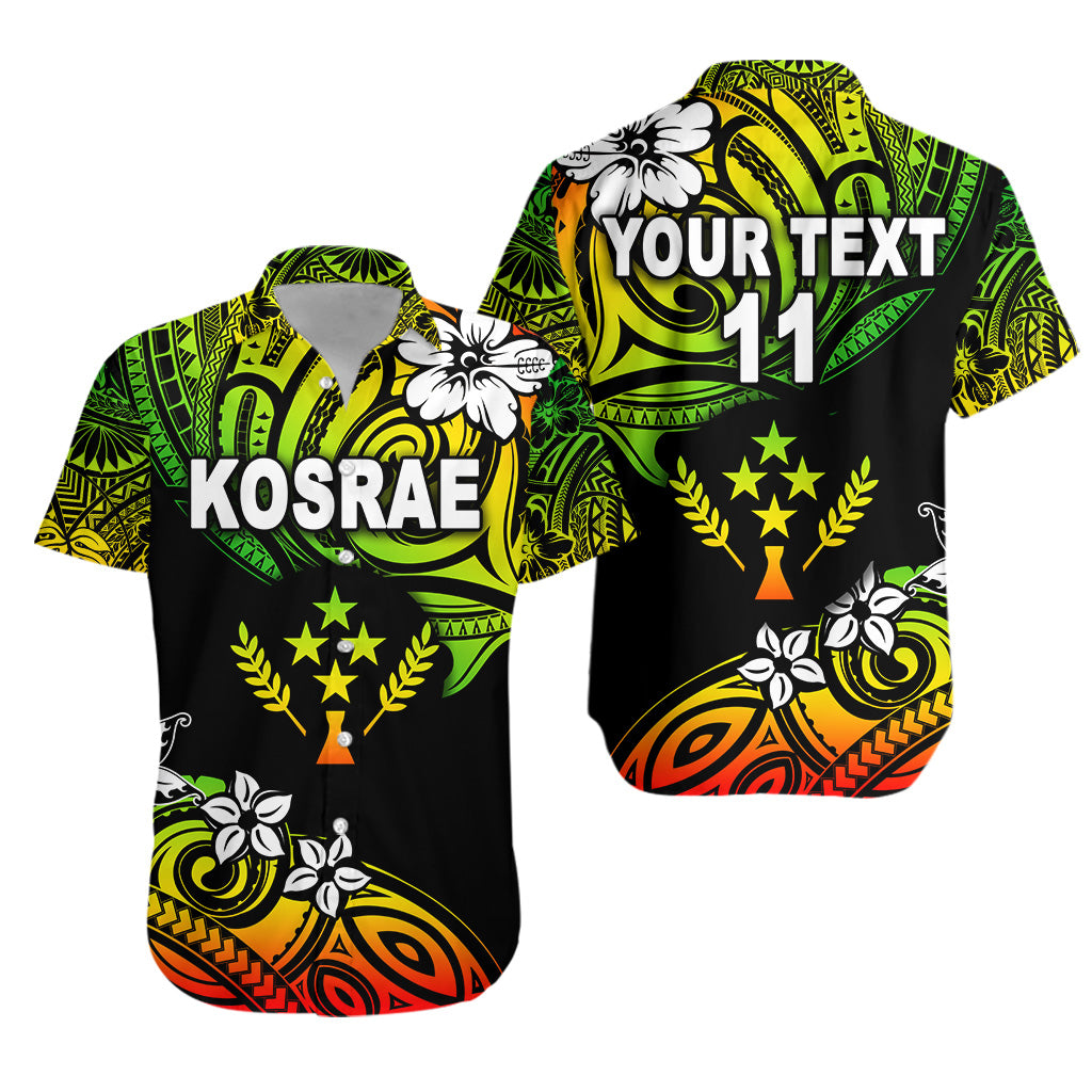 (Custom Personalised) FSM Kosrae Hawaiian Shirt Unique Vibes - Reggae LT8 Unisex Reggae - Polynesian Pride