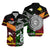 Polynesian Matching Hawaiian Shirt and Dress New Zealand Papua New Guinea Together Green LT8 - Polynesian Pride