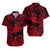 Hawaii Hammer Shark Polynesian Matching Dress and Hawaiian Shirt Matching Couples Outfit Unique Style Red LT8 - Polynesian Pride