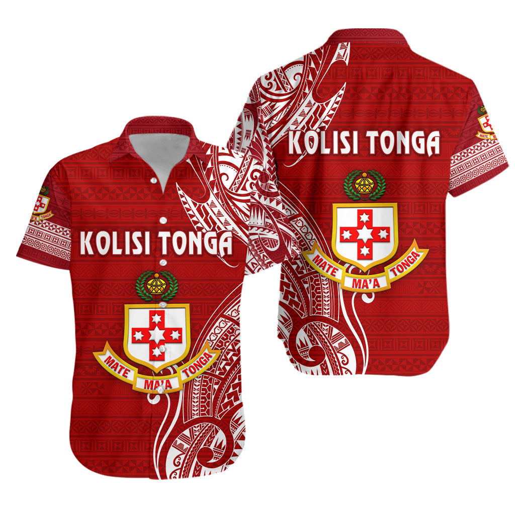 Kolisi Tonga Mate Ma'a Tonga Hawaiian Shirt Original LT8 Unisex Red - Polynesian Pride