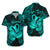 (Custom Personalised) Aquarius Zodiac Polynesian Hawaiian Shirt Unique Style - Turquoise LT8 - Polynesian Pride