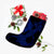 Hawaiian Anchor Poly Tribal Hibiscus Polynesian Christmas Stocking Blue - AH - Polynesian Pride