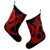 Hawaiian Anchor Poly Tribal Hibiscus Polynesian Christmas Stocking Red - AH - Polynesian Pride