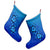 Hawaiian Blue Turtle and Hibiscus Polynesian Christmas Stocking - AH - Polynesian Pride