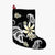 Hawaiian Butterfly Plumeria Polynesian Christmas Stocking - AH Christmas Stocking 26 X 42 cm Black - Polynesian Pride