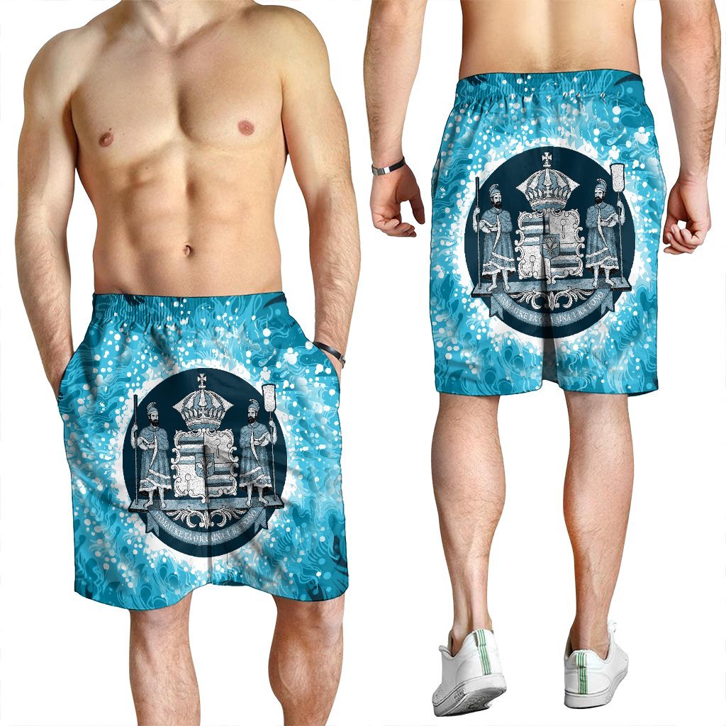 Hawaiian Coat Of Arms Polynesian Men's Shorts - AH - Polynesian Pride