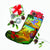 Hawaiian Couple Sing A Song On Beach Sunset Christmas Stocking - AH - Polynesian Pride