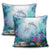 Hawaiian Dolphins Play The Ocean Polynesian Pillow Covers - AH - Polynesian Pride