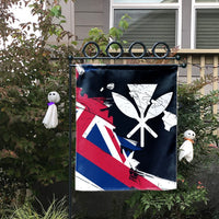 Hawaiian Flag Hawaii Map Kanaka Polynesian Flag - Classic Style - Polynesian Pride