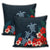 Hawaiian Hibiscus And Turtle Polynesian Pillow Covers - AH - Polynesian Pride