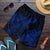 Hawaiian Hibiscus Memory Turtle Polynesian Men's Shorts Blue - AH Art - Polynesian Pride