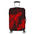 Hawaiian Hibiscus Memory Turtle Polynesian Luggage Covers Red - AH Black - Polynesian Pride