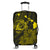 Hawaiian Hibiscus Sea Turtle Swim Polynesian Luggage Covers - Yellow - AH Black - Polynesian Pride