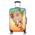 Hawaiian Hibiscus Strelitzia Flower Dreamcatcher Luggage Covers - AH Black - Polynesian Pride