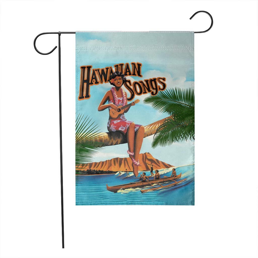 Hawaiian Hula Aboriginal Song Flag - AH - Polynesian Pride