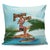 Hawaiian Hula Aboriginal Song Pillow Covers - AH Pillow Covers Black - Polynesian Pride