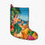 Hawaiian Hula Sing Dance On Beach Christmas Stocking - AH Christmas Stocking 26 X 42 cm Black - Polynesian Pride