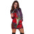 Hawaiian Hummingbird And Hibiscus Polynesian Hoodie Dress - AH - Polynesian Pride