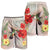 Hawaiian Hummingbirds Hibiscus Polynesian Men's Shorts - AH - Polynesian Pride