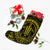 Hawaiian Kakau Honu Arc Polynesian Yellow Christmas Stocking - AH - Polynesian Pride