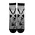 Hawaiian Kanaka Crew Socks Hibiscus Polynesian Love - Gray - AH - Polynesian Pride