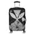 Hawaiian Kanaka Luggage Covers Hibiscus Polynesian Love - Gray - AH Black - Polynesian Pride