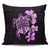 Hawaiian Kanaka Hibiscus Plumeria Mix Polynesian Turtle Pillow Covers - Pink - AH Pillow Covers Black - Polynesian Pride