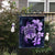 Hawaiian Kanaka Hibiscus Plumeria Mix Polynesian Turtle Flag - Violet - AH - Polynesian Pride