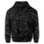Hawaiian Kanaka Honu Hibiscus Tornado Polynesian Gray Hoodie - Polynesian Pride