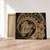 Hawaiian Kanaka Honu Map Hibiscus Globular Polynesian Gold Canvas - AH Canvas Poly-cotton - Polynesian Pride
