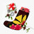 Hawaiian Kanaka Plumeria Polynesian Christmas Stocking - AH - Polynesian Pride