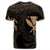 Hawaiian Kanaka Turtle Polynesian T Shirt Gold - Polynesian Pride